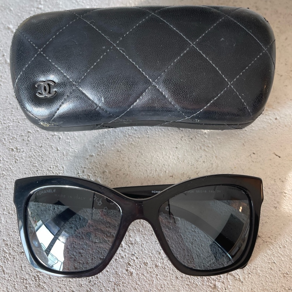 Chanel 5315 c.501/26 Women's Black Sunglasses S2965